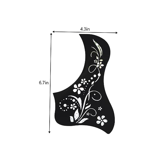 Kisangel Folk Guitar Scratch Guard Pickguard 10pcs Set