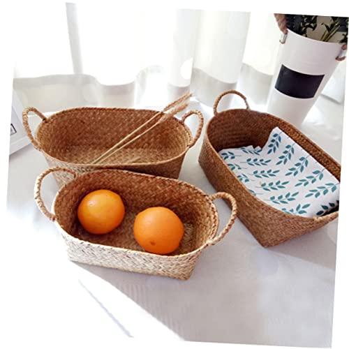 Small Rattan Snack Basket - for Kitchen or Pantry