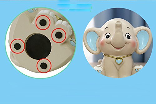 Money Box for Kids with Cartoon Elephant Design