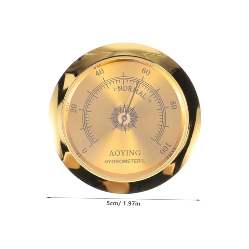 Kisangel Acoustic Guitar Hygrometer for Folk Instruments Accurate Humidity Display