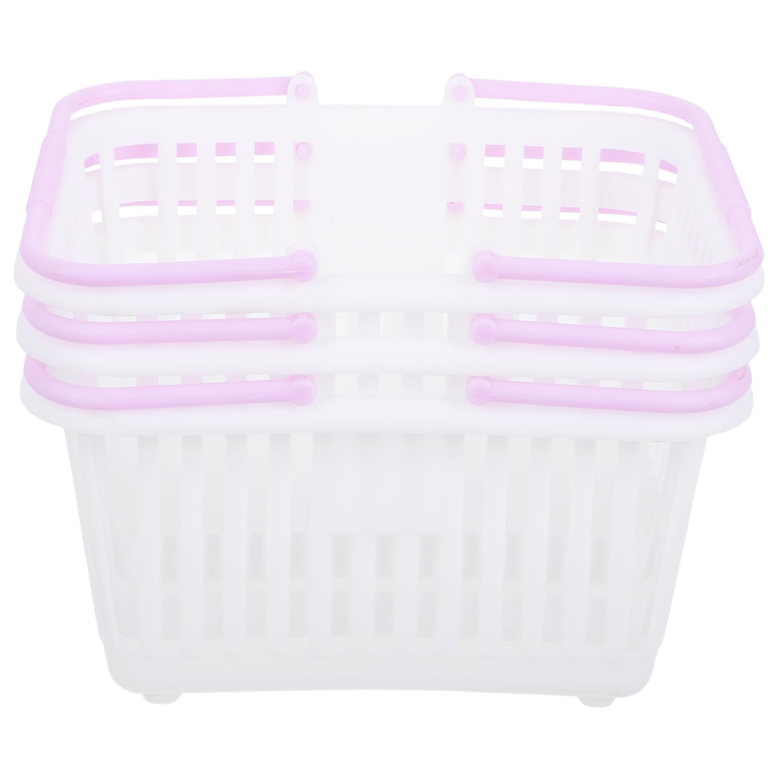 Children's Toy Storage Baskets: Pack of 3 Plastic Organizers